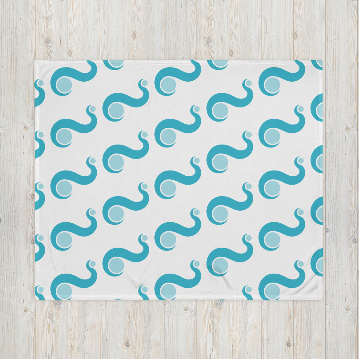 “Mistral” Elemental Page Throw Blanket