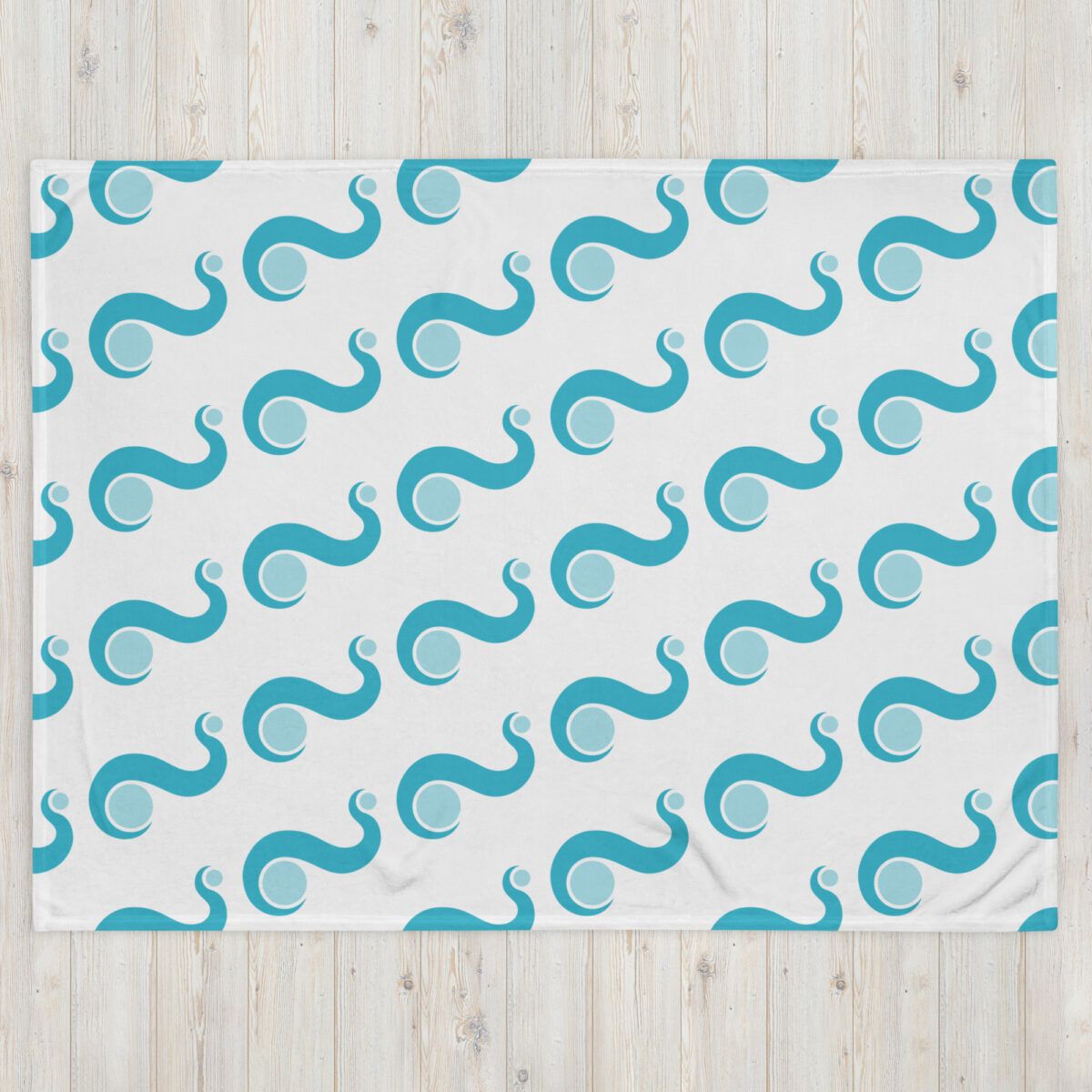 “Mistral” Elemental Page Throw Blanket - Image 2