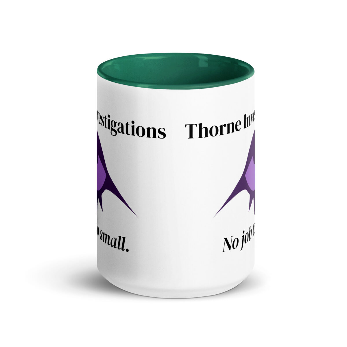 "Thorne Investigations" Mug with Color Inside - Image 9