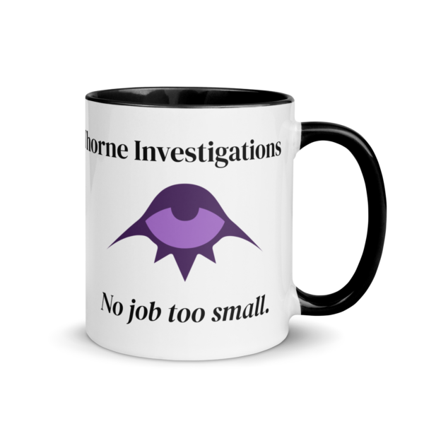 "Thorne Investigations" Mug with Color Inside