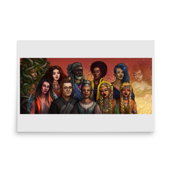 “Major Kairas Deities” Poster