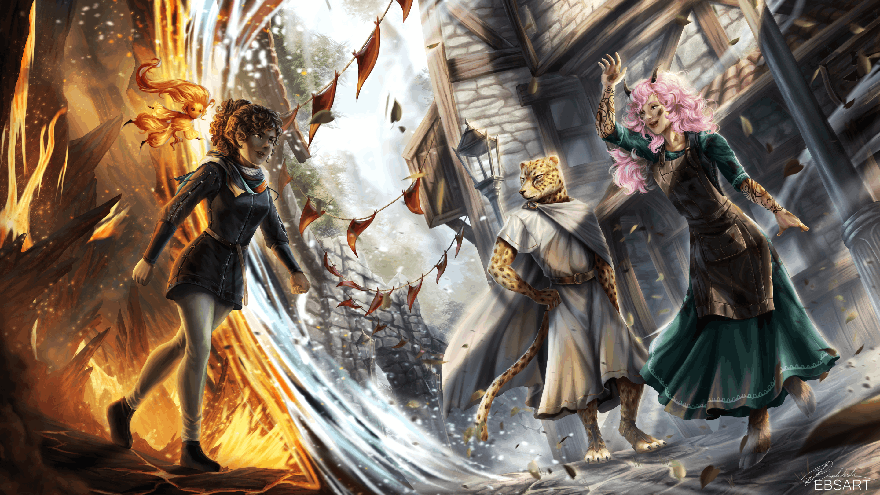 Art of the planar pages main characters