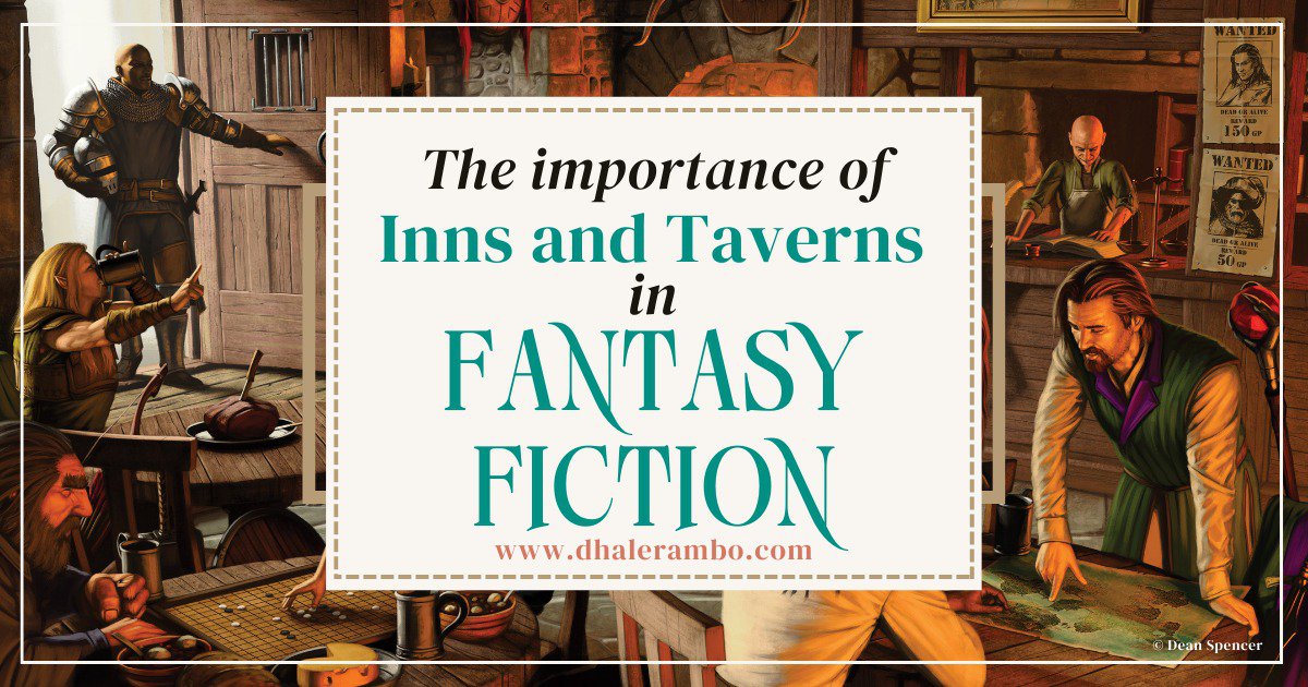 The importance of Inns and Taverns in fantasy fiction cover