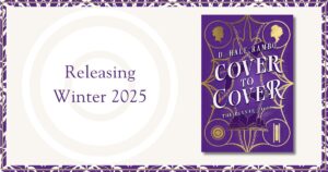 It’s almost time for COVER TO COVER cover